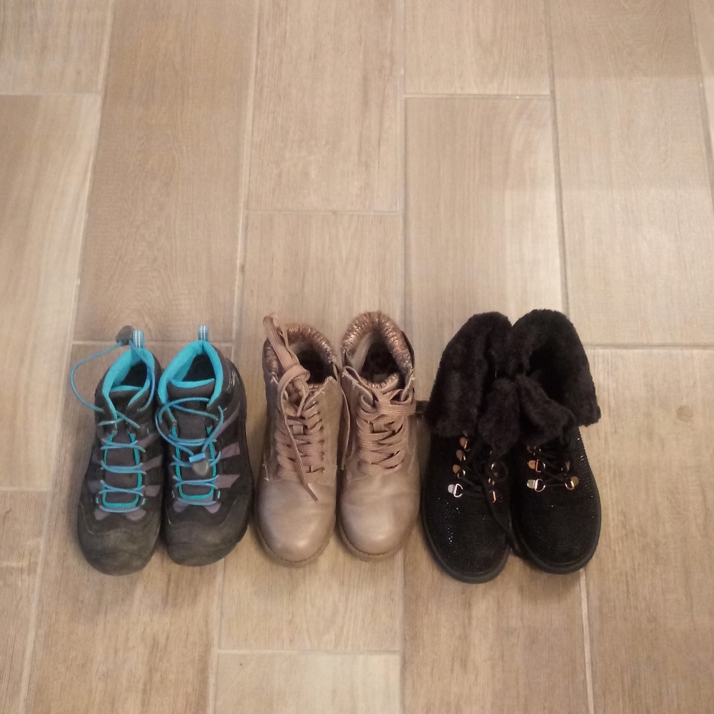 Big girl size 2 boots